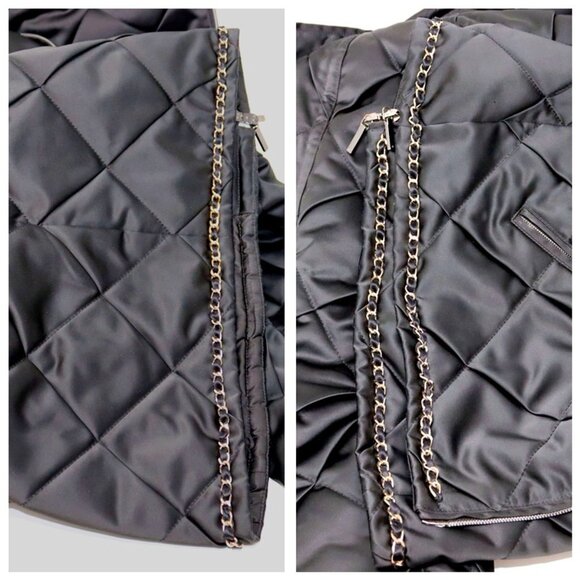 CHANEL 40 COCO BLACK NEIGE PUFFER COAT 31 RUE CAMBON METIERS D'ART 2019/20 - Picture 9 of 14